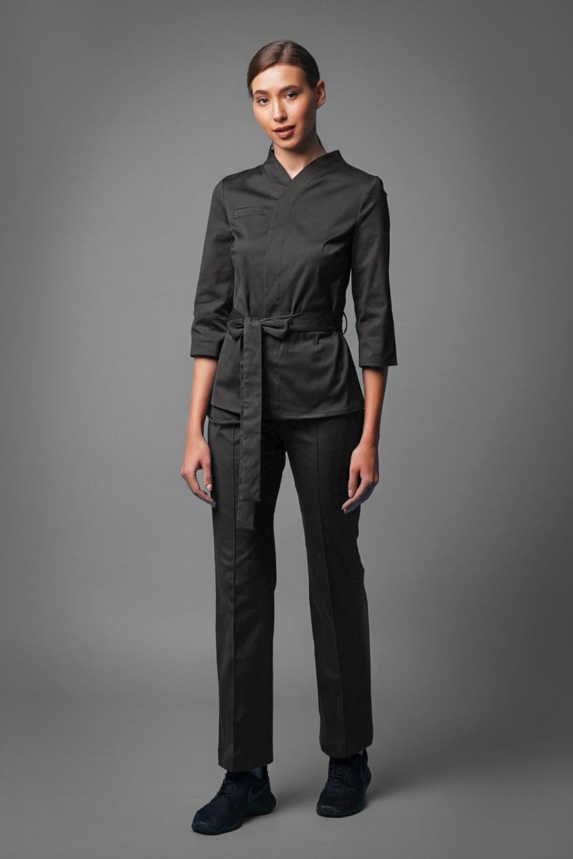 Black pants suit women