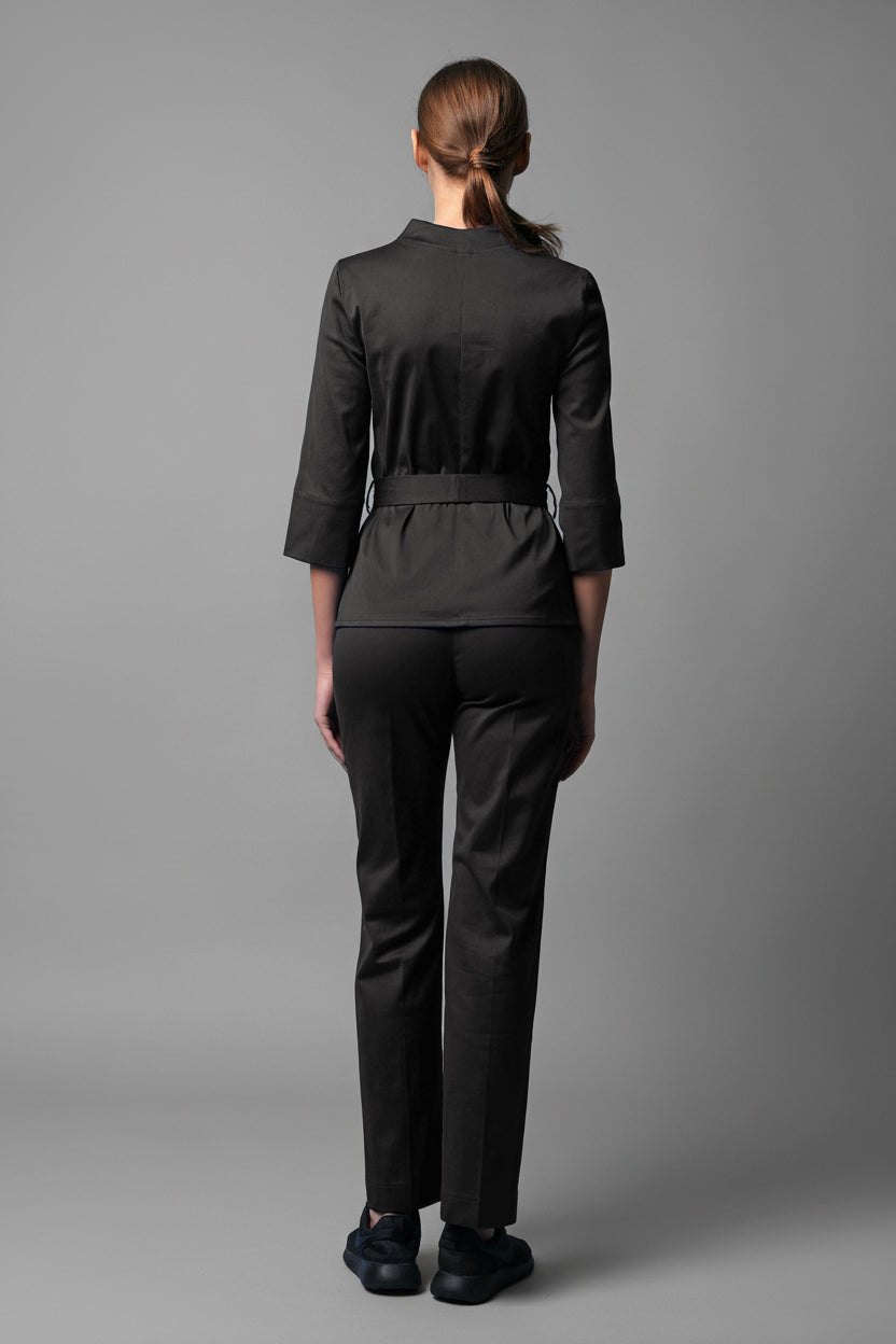 Black pants suit women