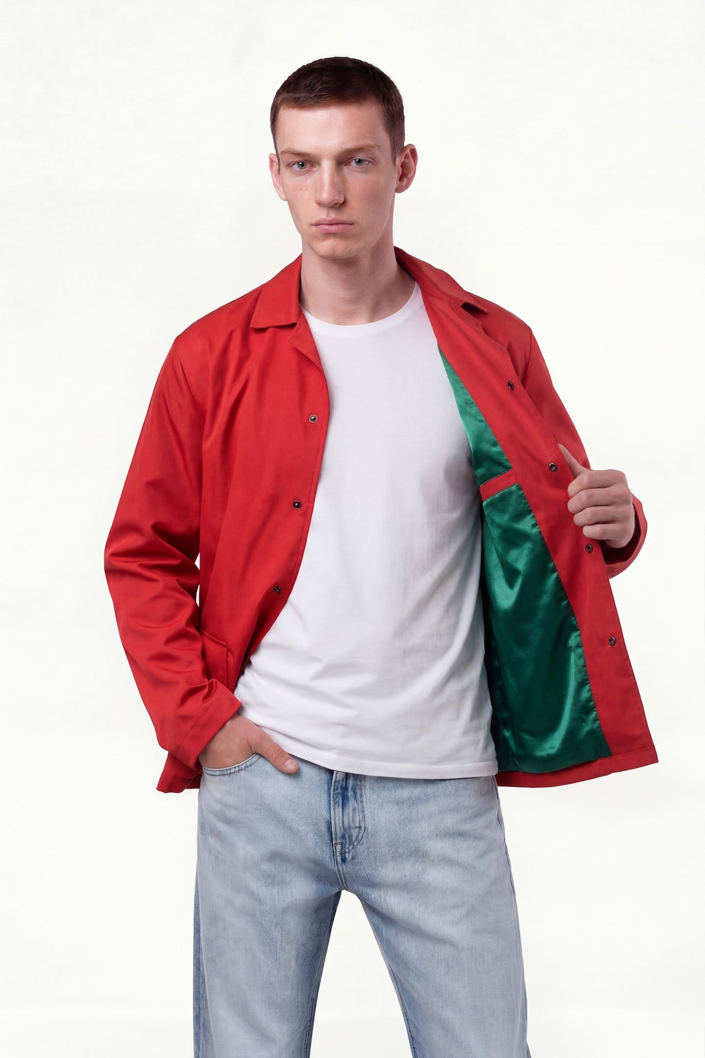 Red Cotton Jacket