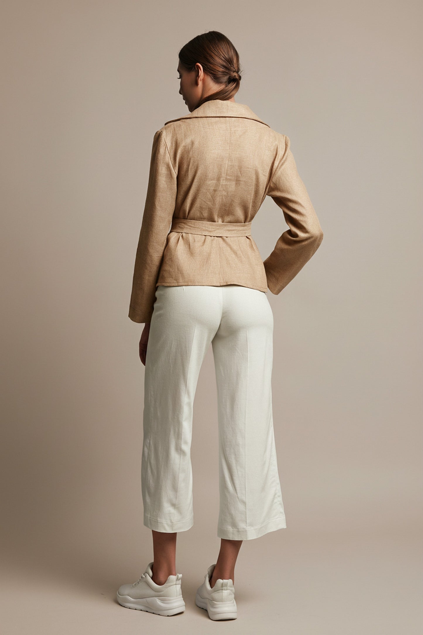 Mocca linen jacket