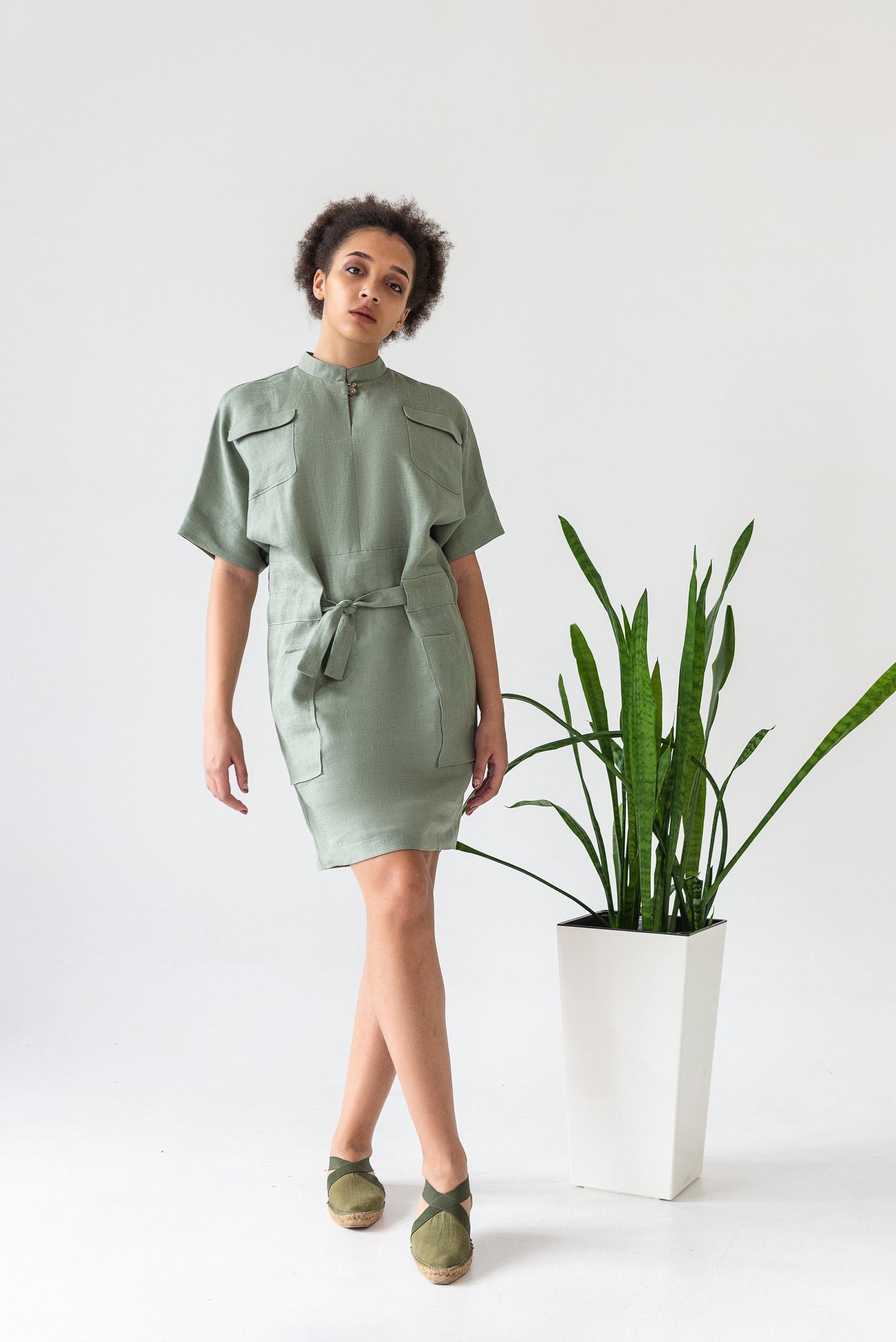 Modern Linen dress