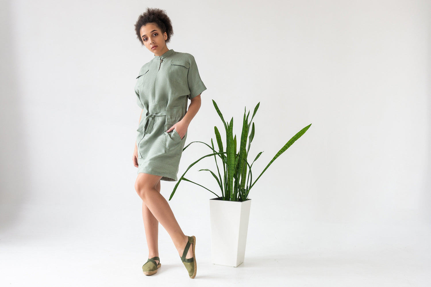 Modern Linen dress