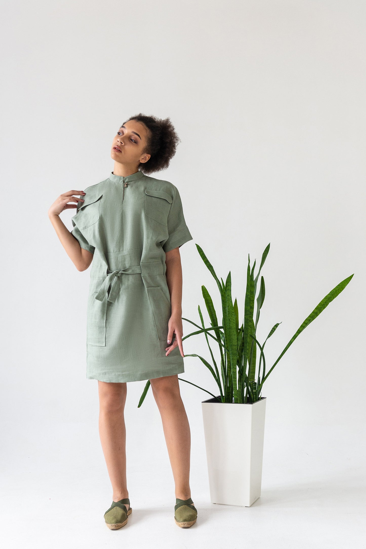 Modern Linen dress