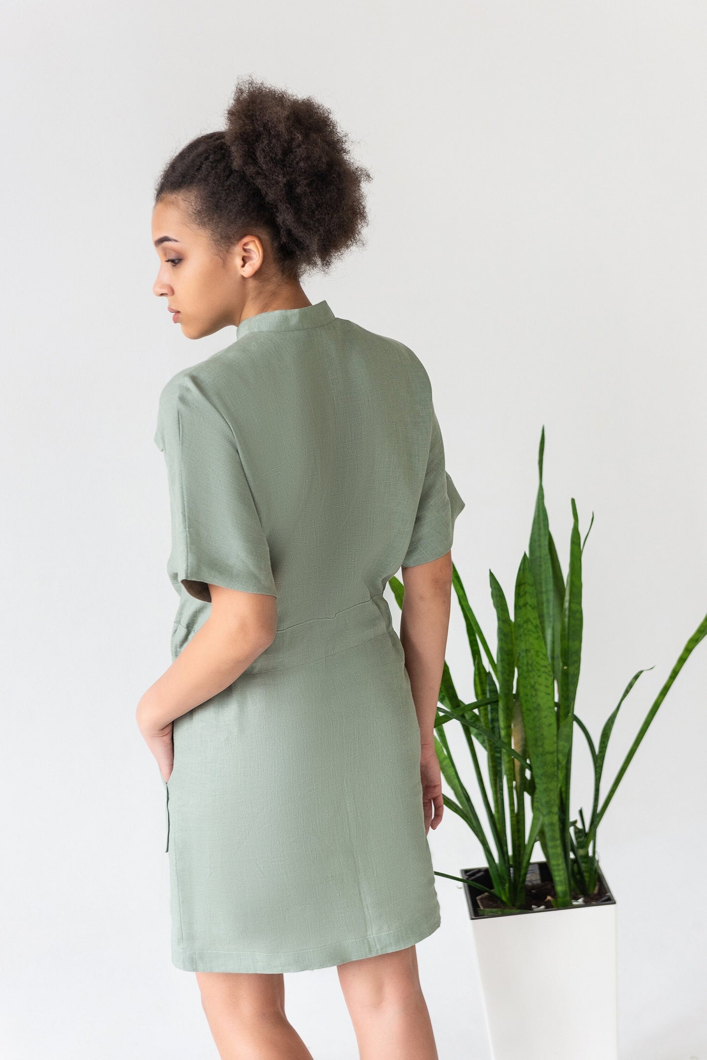 Modern Linen dress