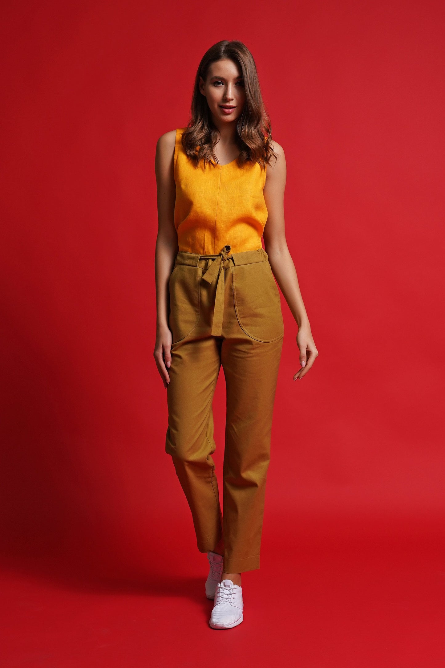 Linen pants womens