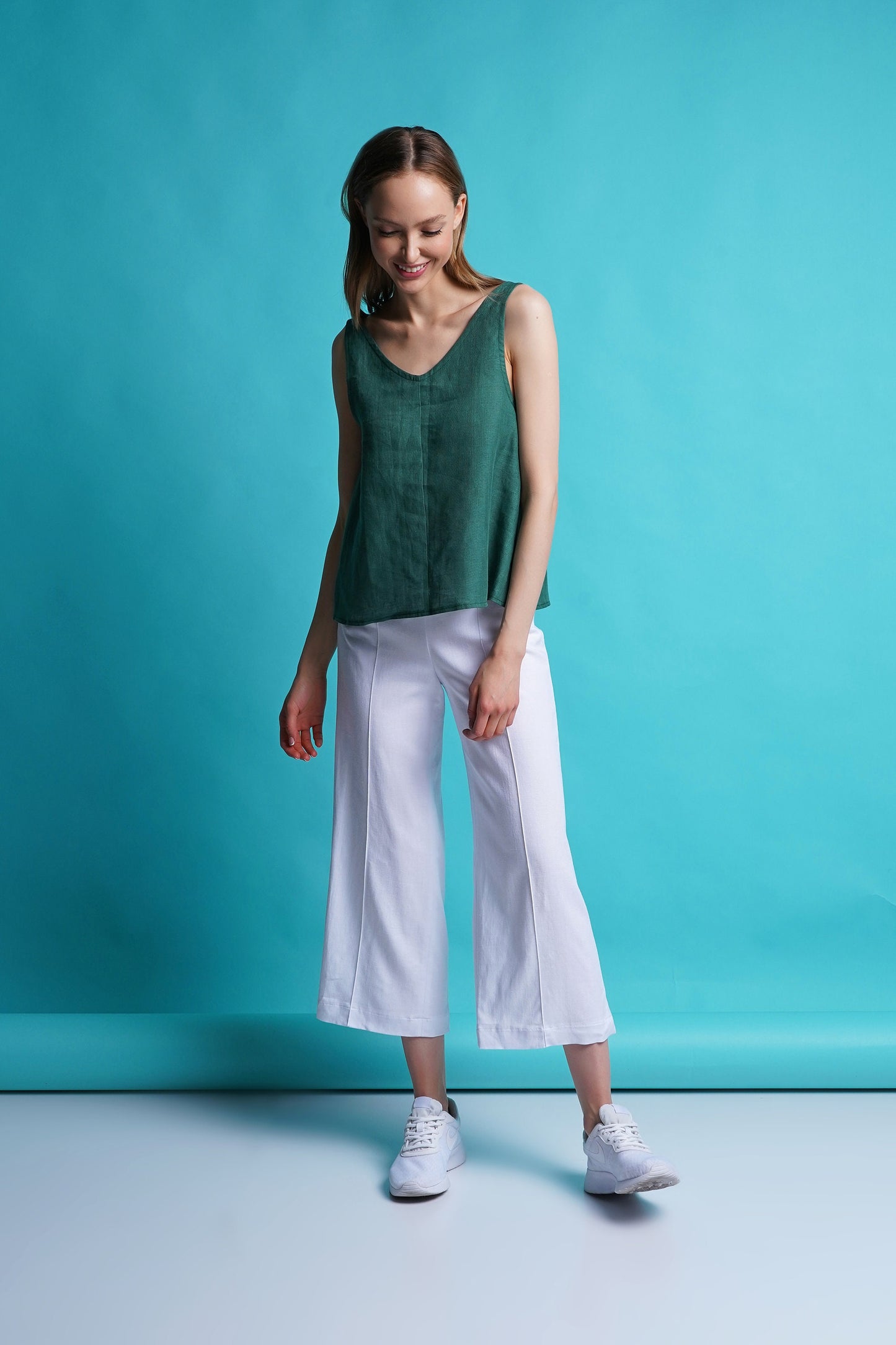 Linen tank top