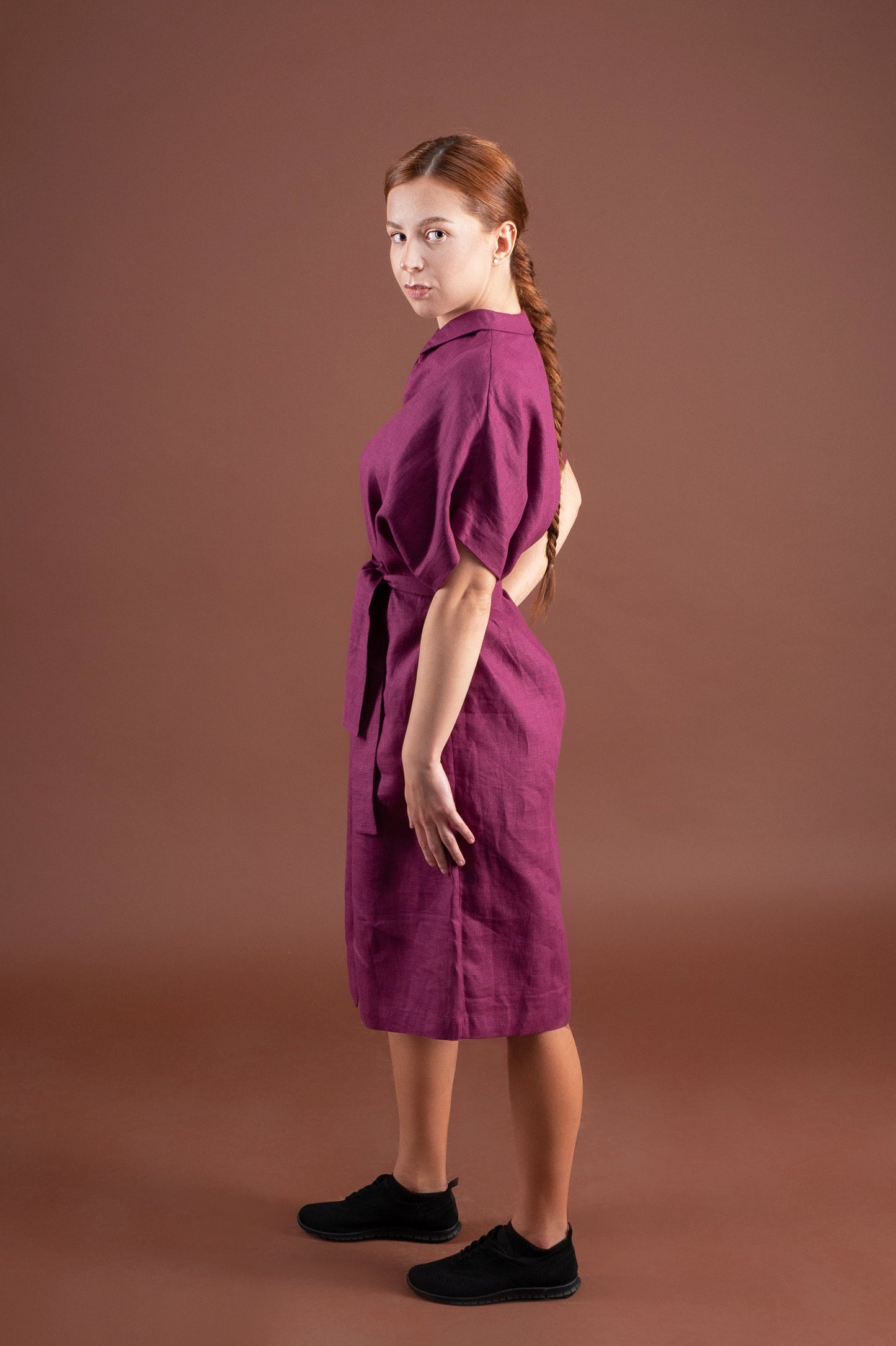 Summer linen dress
