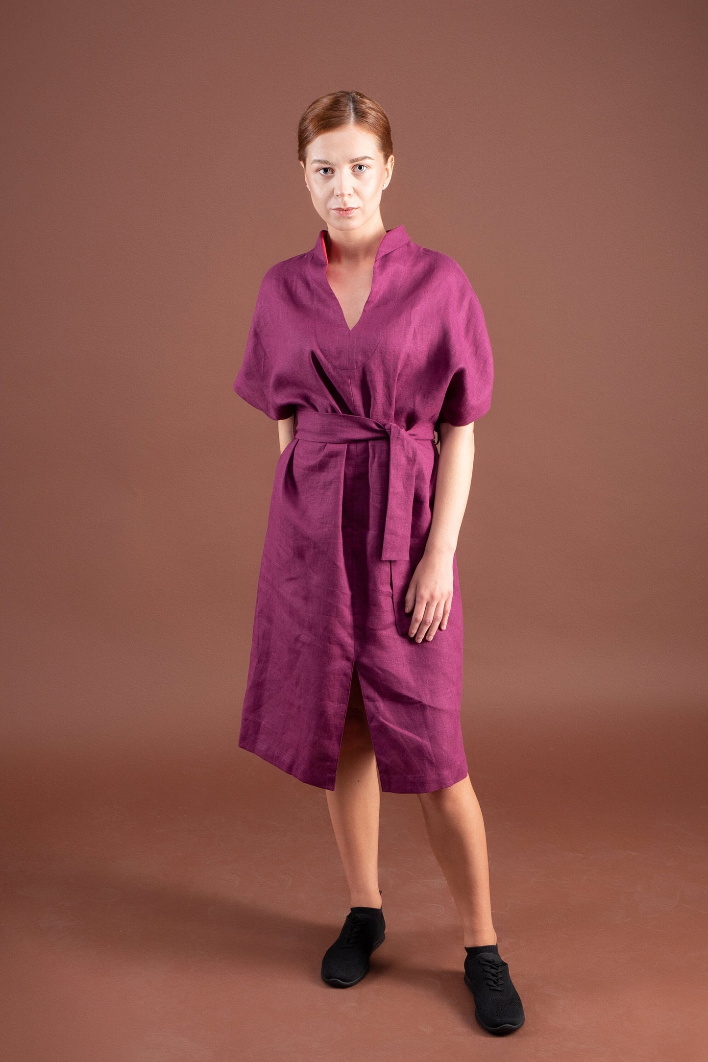 Summer linen dress