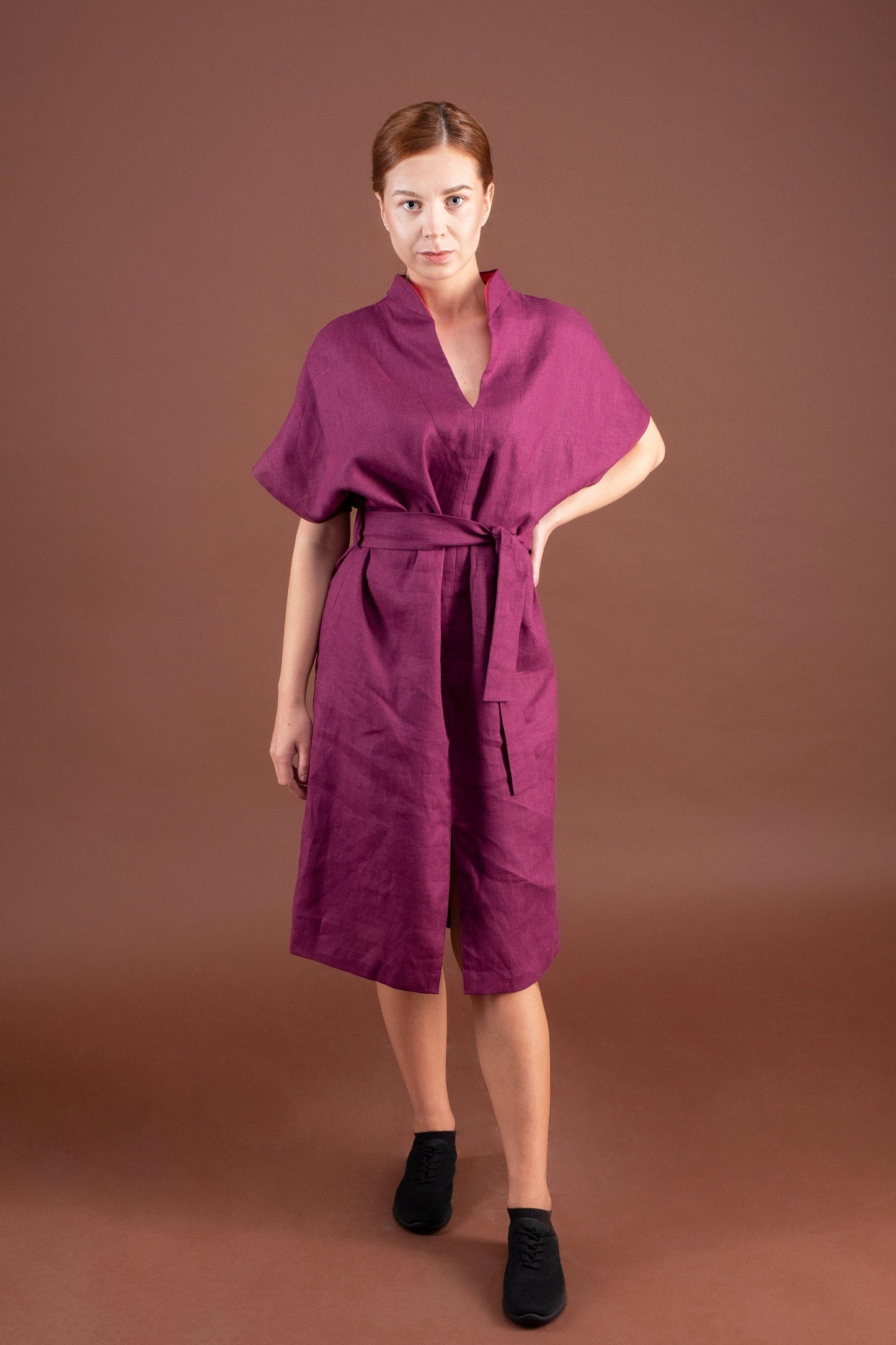 Summer linen dress