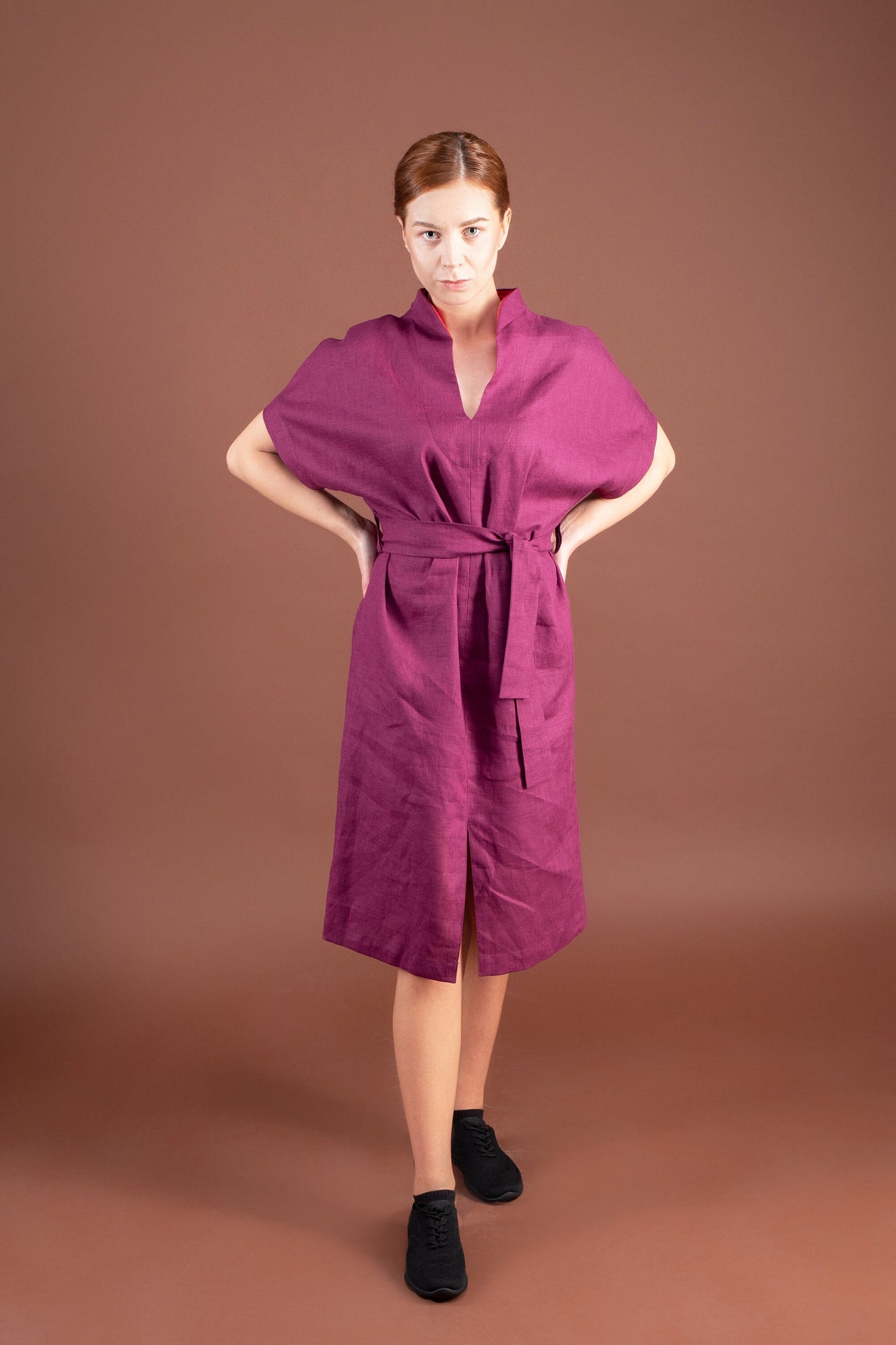 Summer linen dress