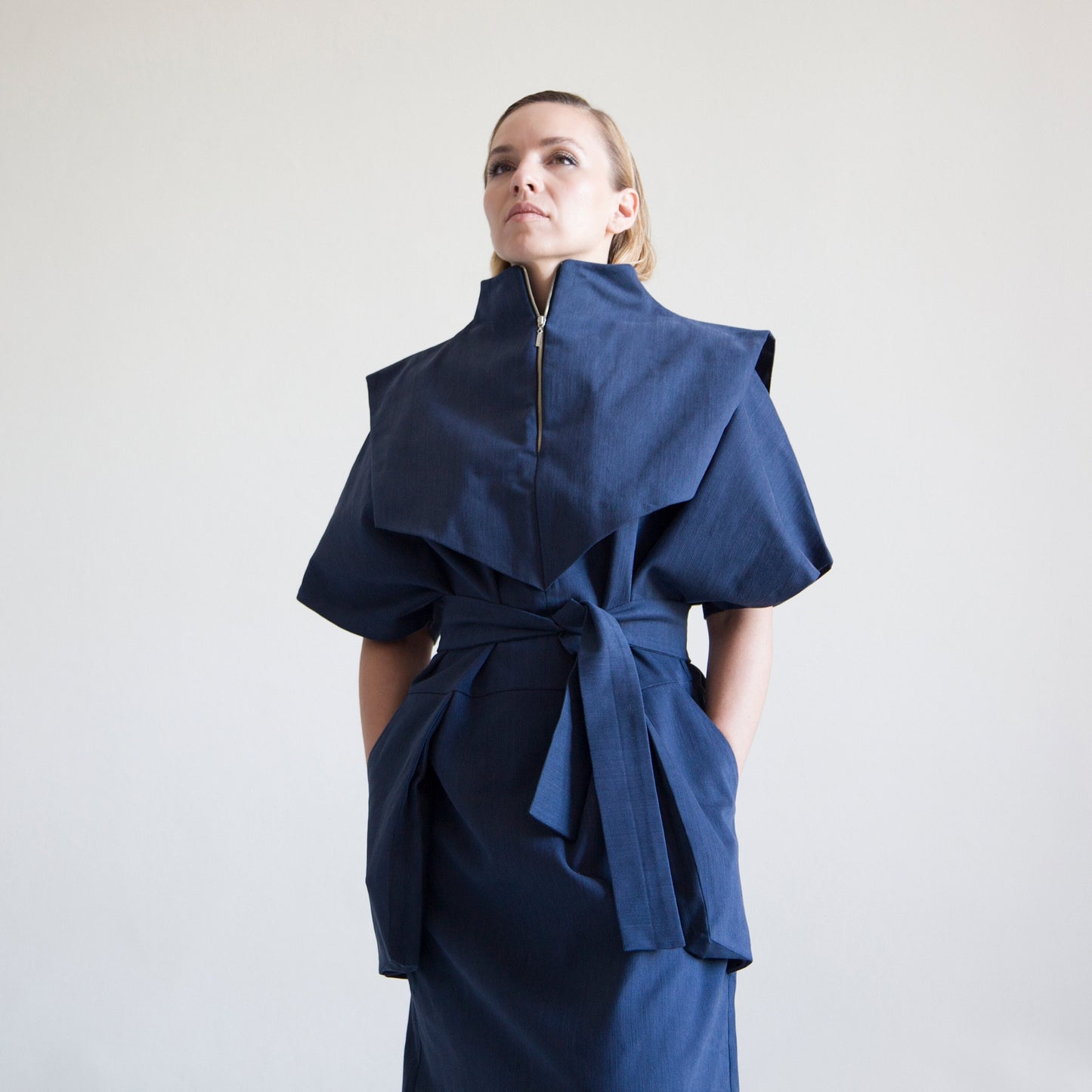 Maxi denim dress