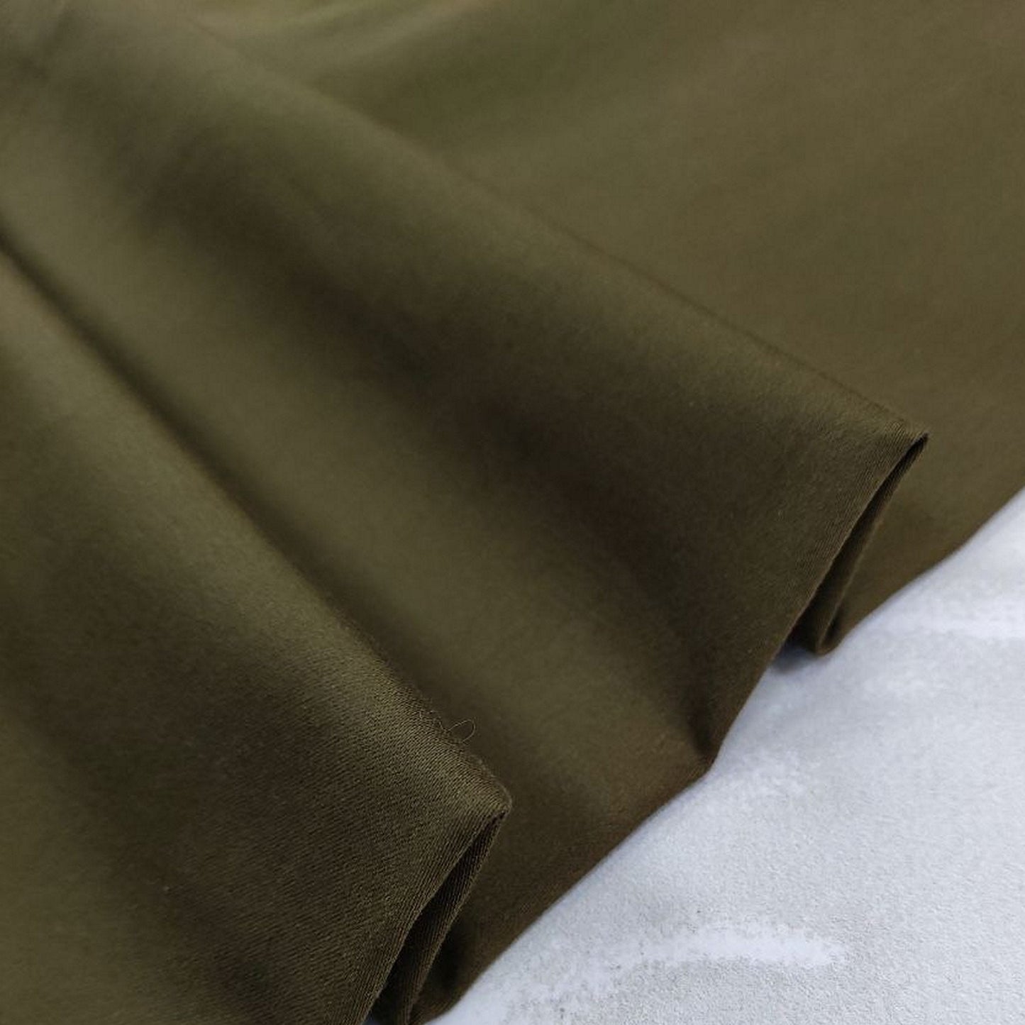 Cotton slim fit trousers