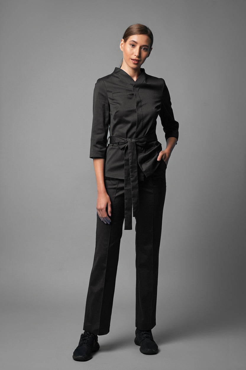 Black pants suit women
