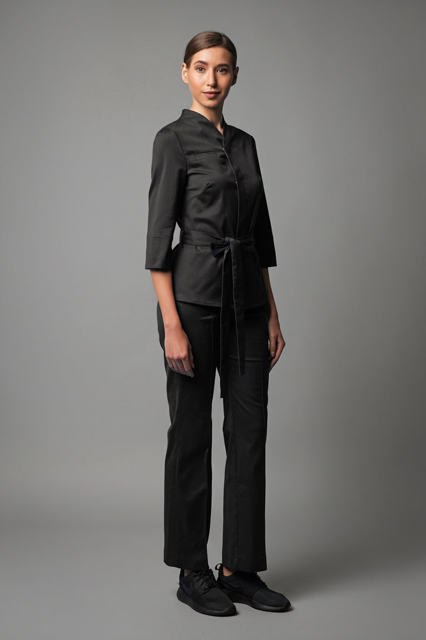 Black pants suit women