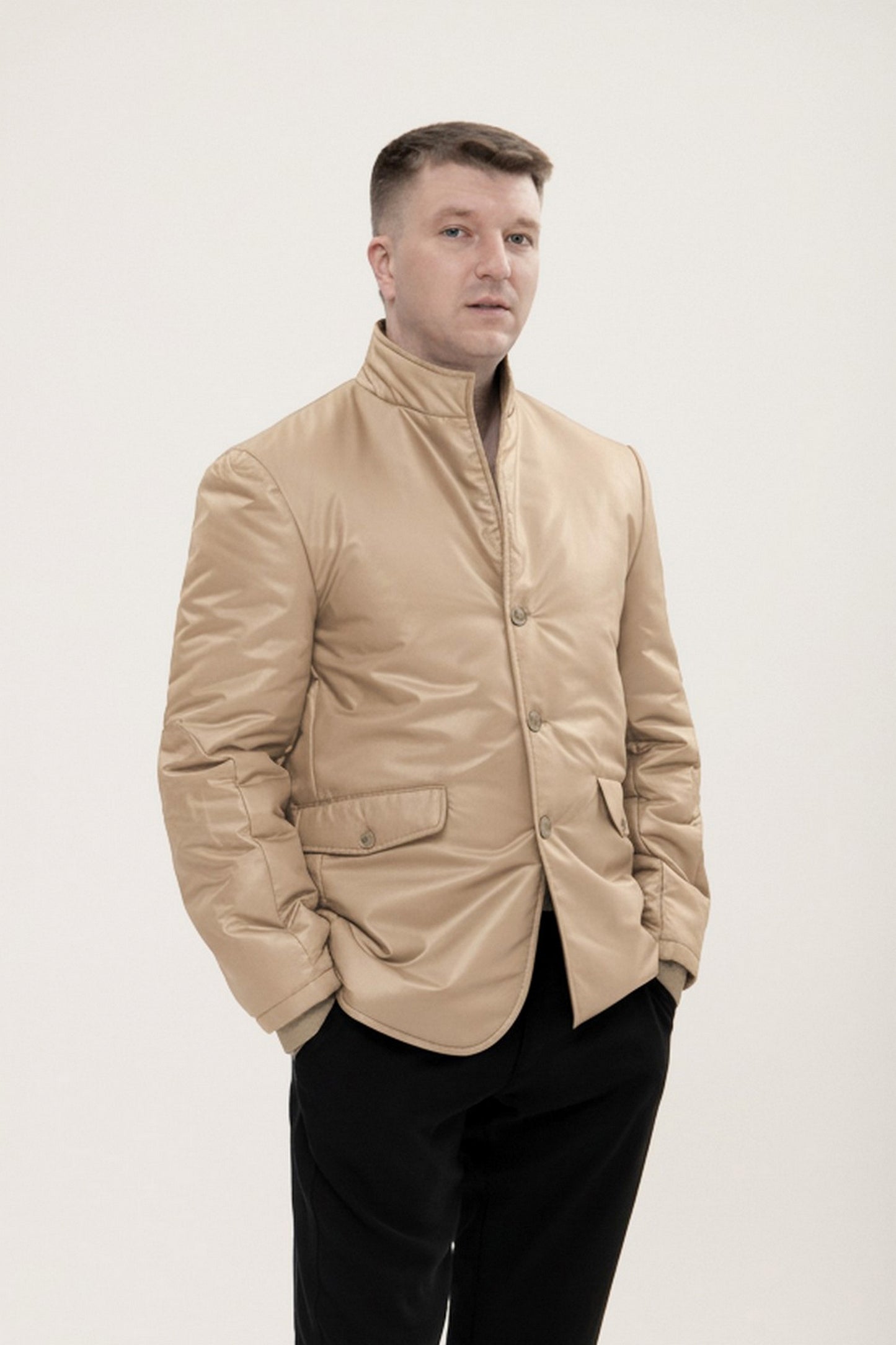 Men’s Beige Fall Jacket