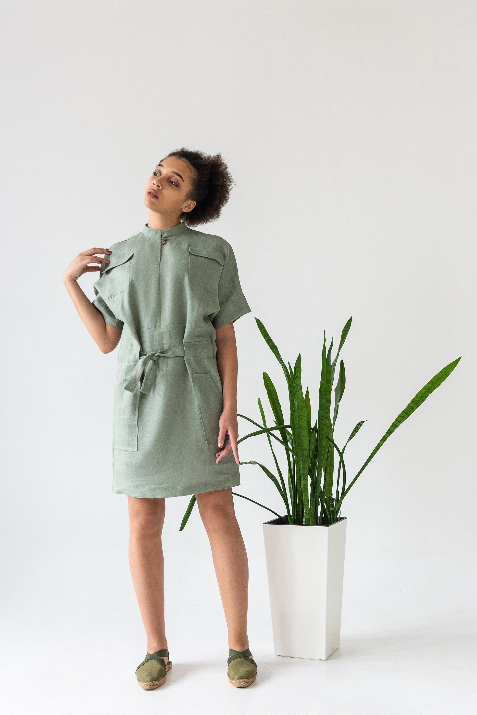 Modern Linen dress