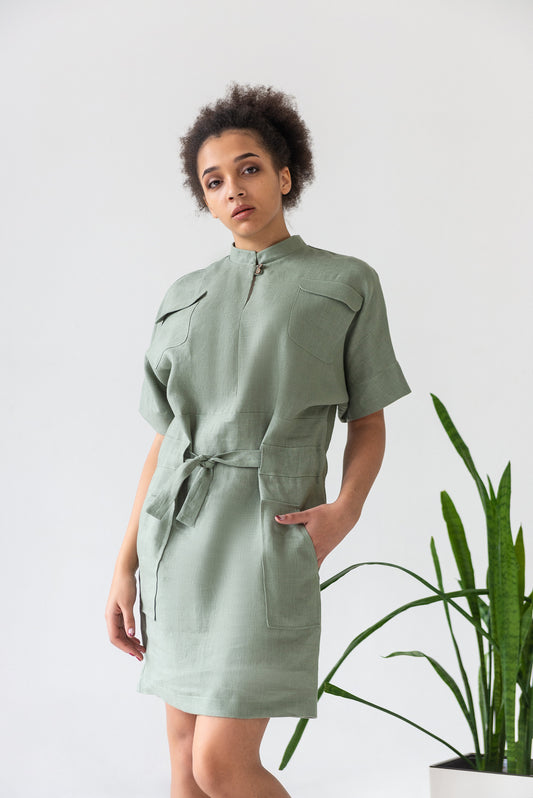 Modern Linen dress