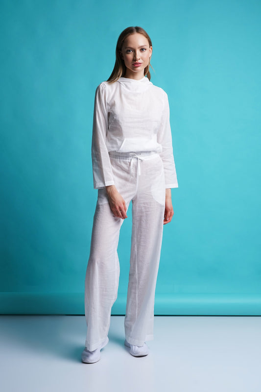 Flowy beach women pants
