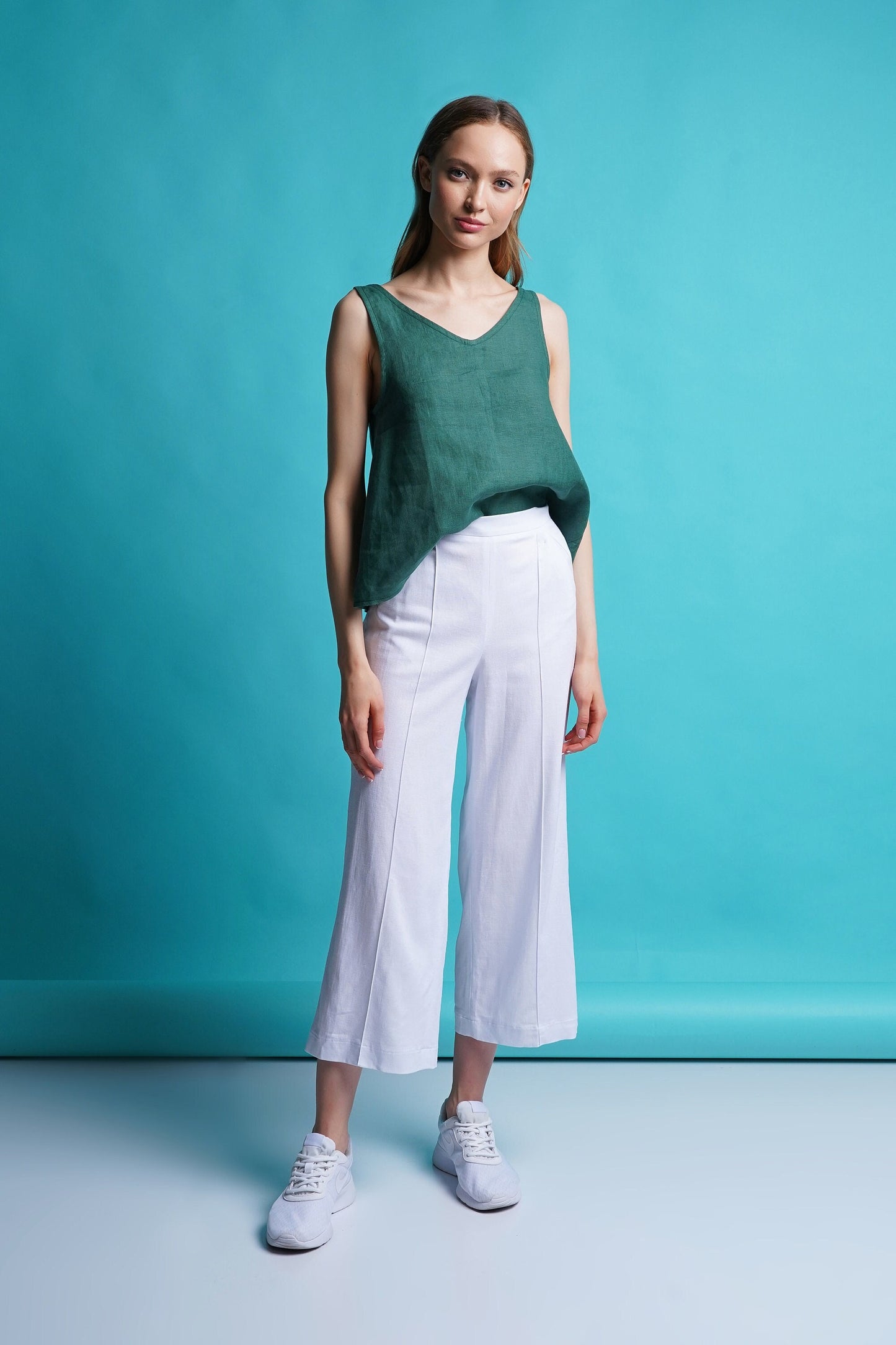 Linen tank top