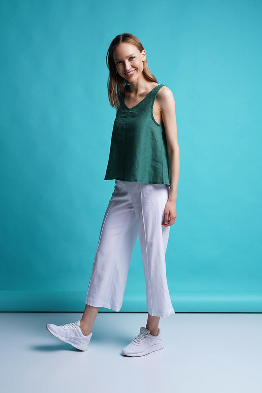 Linen tank top