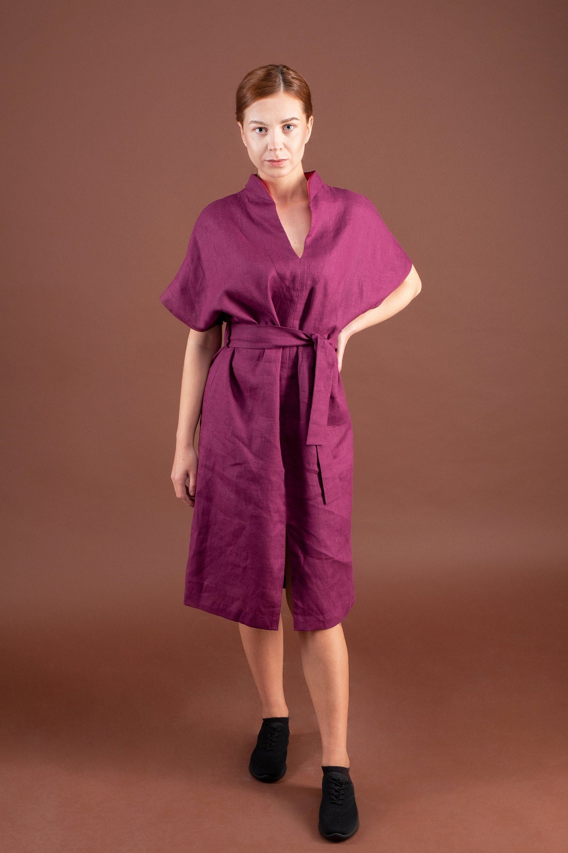 Summer linen dress