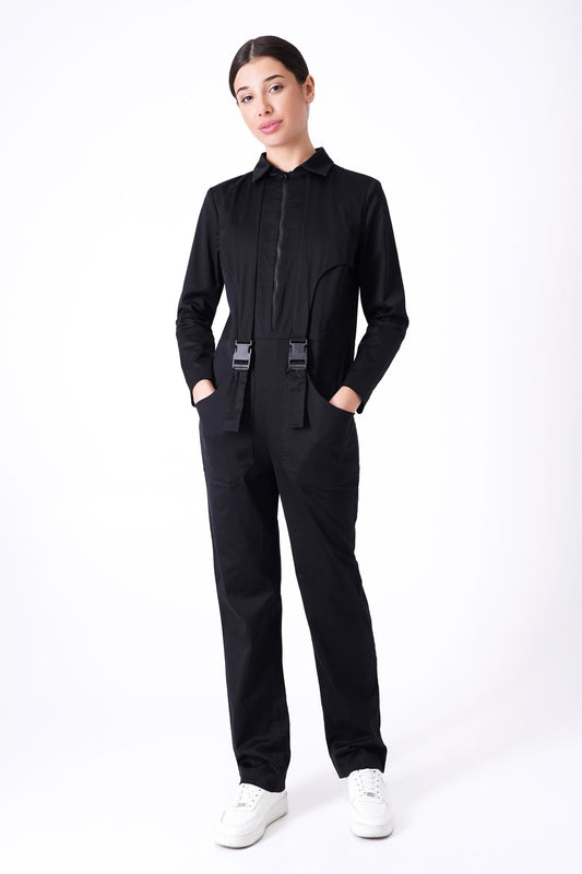 Womens utility jumpsuit